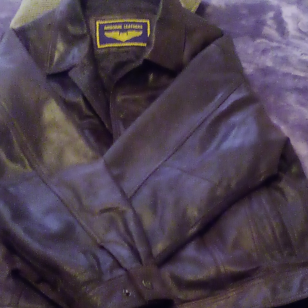 Airborne Leathers Brown Jacket